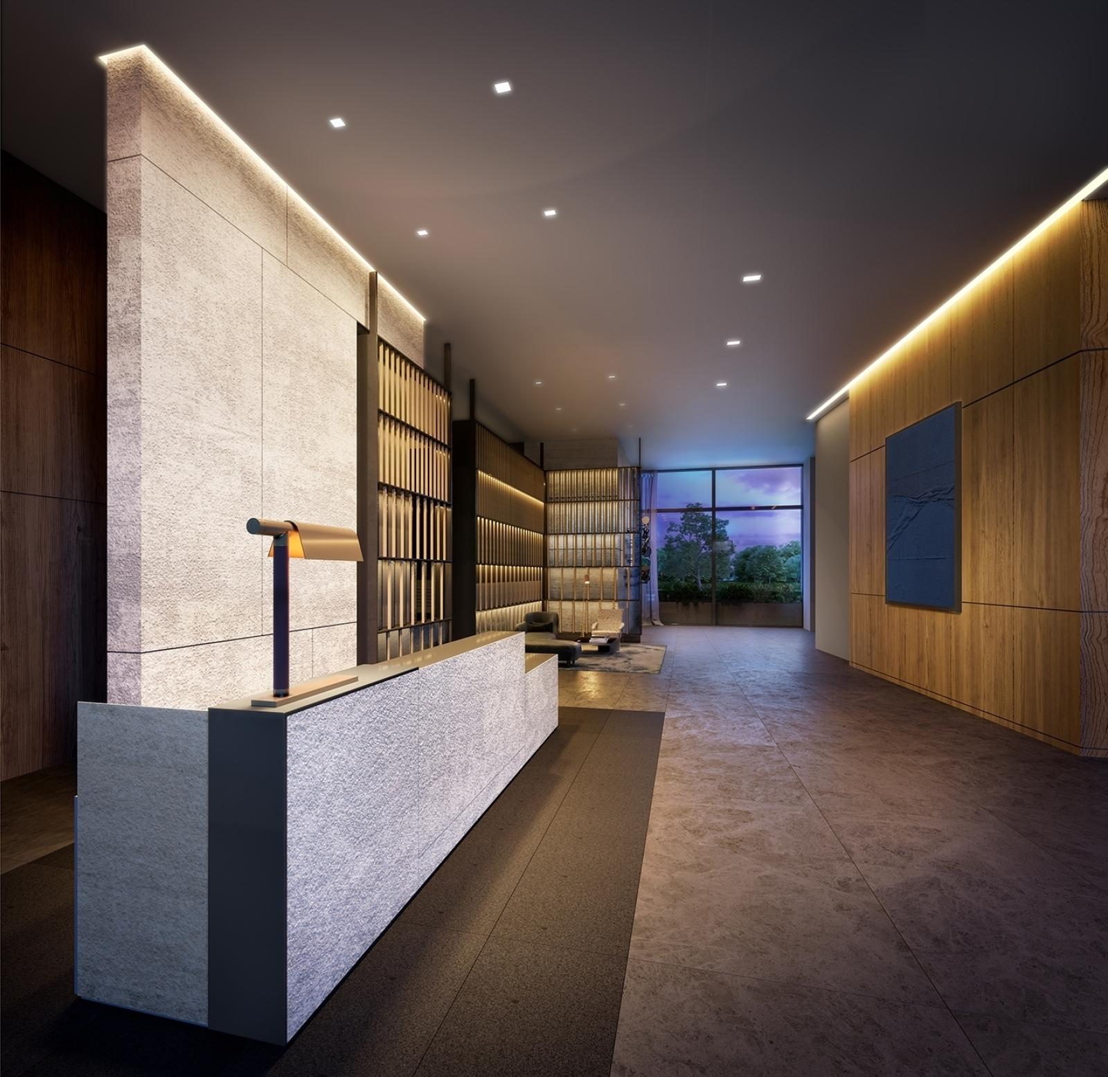 Nema Chicago Skyline Lobby Sm