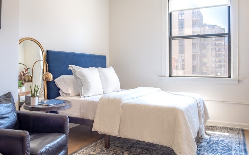 The Bush Temple Apartment Tour - 810 N Clark 60610 - 108 W Chicago 60654 - River North Apartments