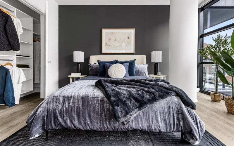 bedroom at the leo