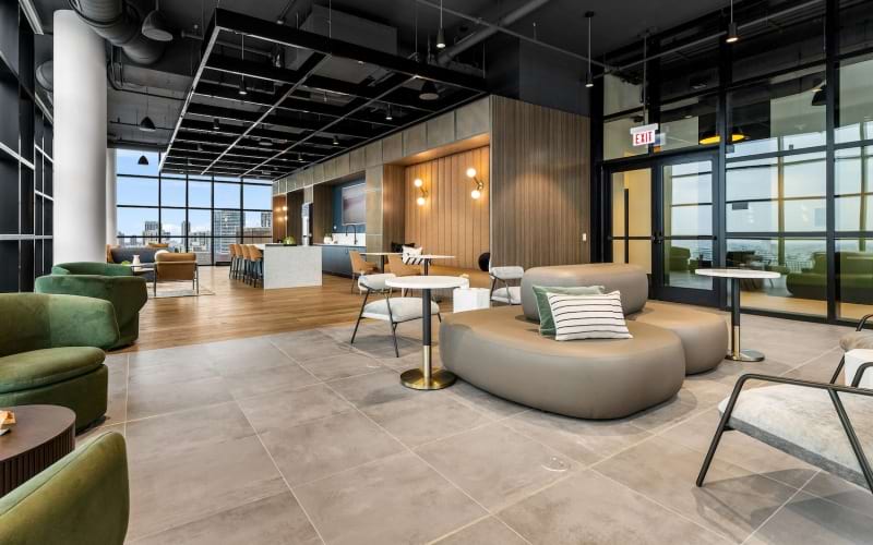 resident lounge at the leo