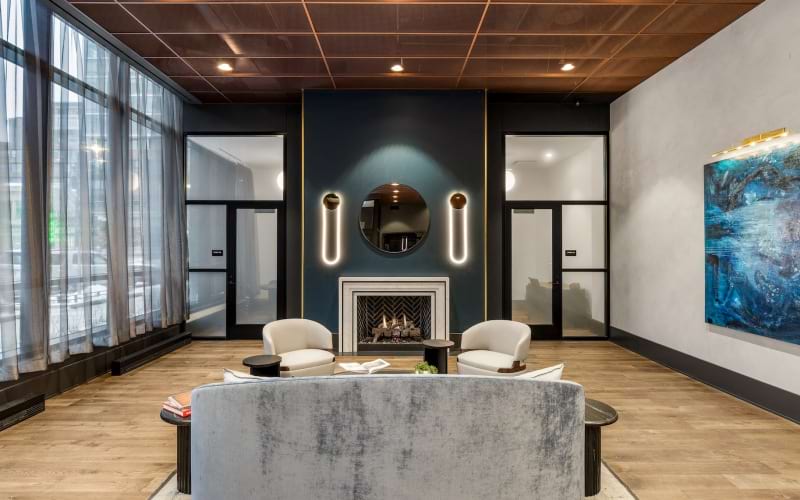 the leo river north amenity space