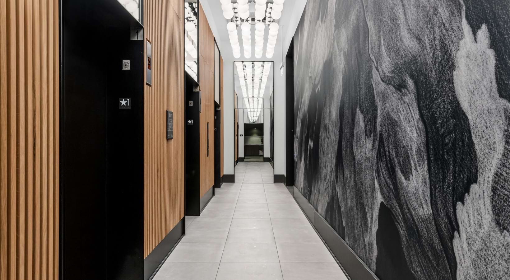 the leo apartments hallway