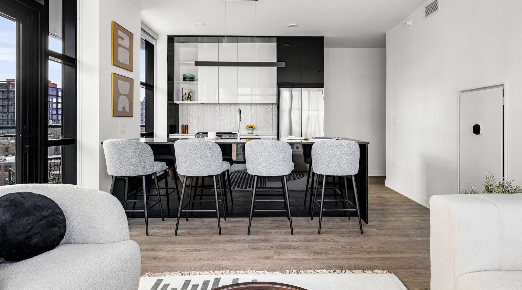 kitchen at the leo