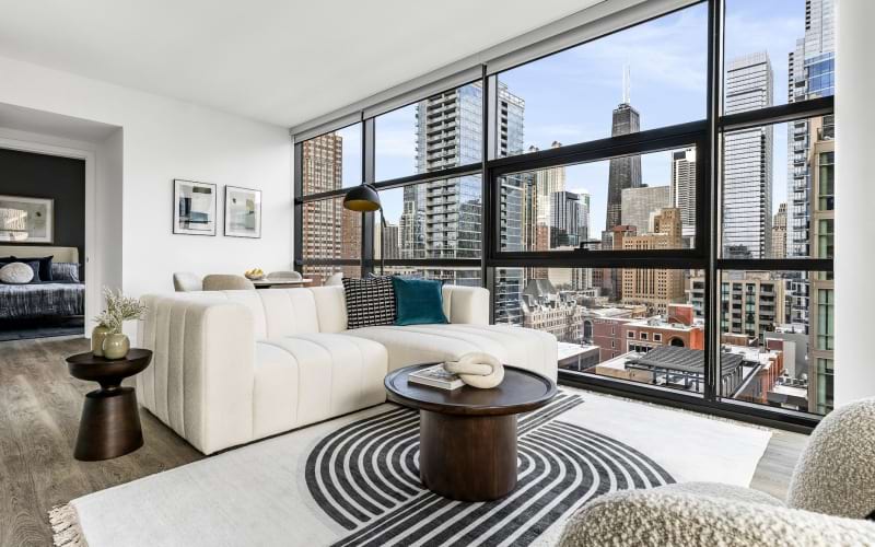 living room at the leo