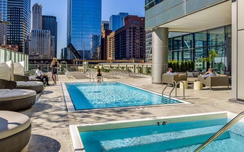 rooftop pool